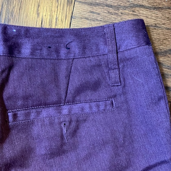 Maroon slim chino shorts - Picture 4 of 4